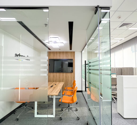 Glass Conference Room